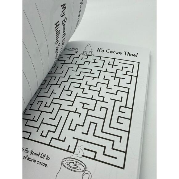 Elf on the Shelf Holiday Coloring and Activity Book - Picture 5 of 5